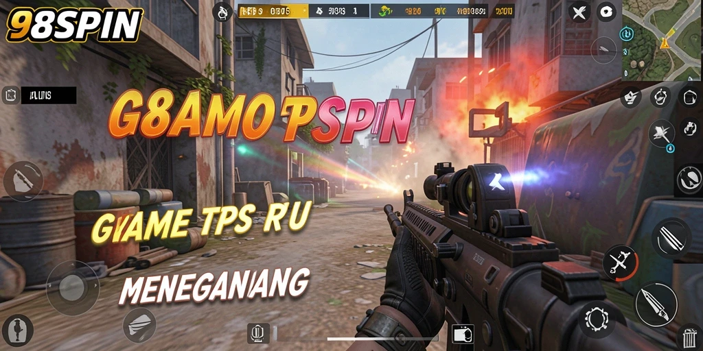 Tampilan gameplay TPS yang seru dan mendebarkan.
