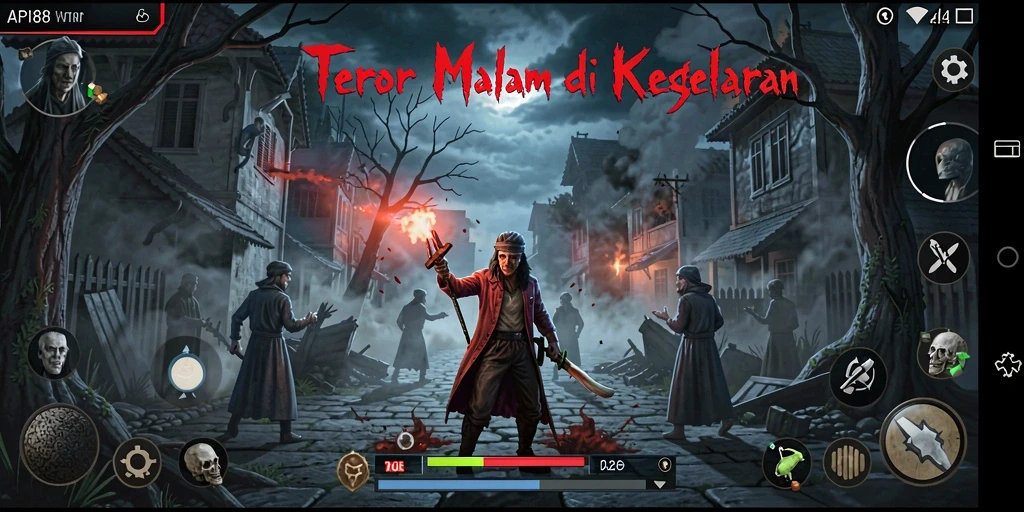 Gameplay menegangkan di dunia kegelapan API88.