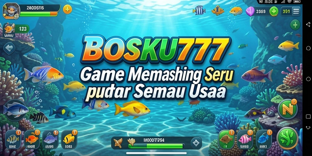 Gameplay seru memancing di berbagai lokasi menakjubkan.