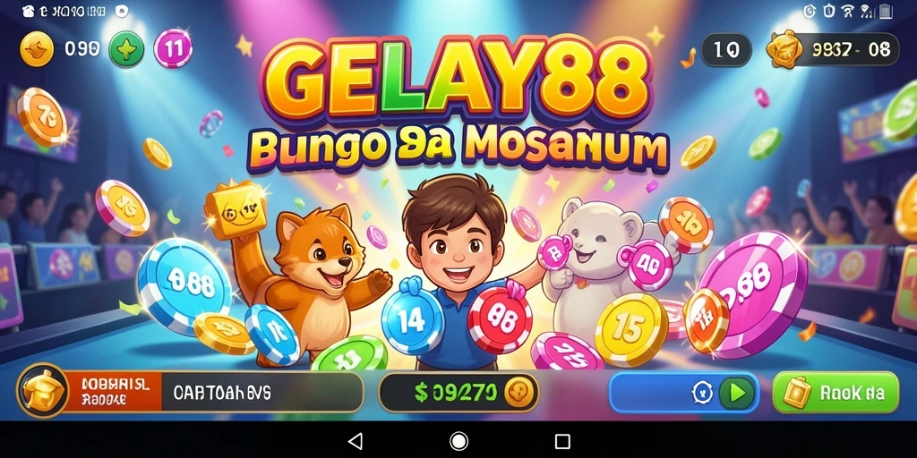 Tampilan gameplay seru dari permainan Bingo GELAY88.