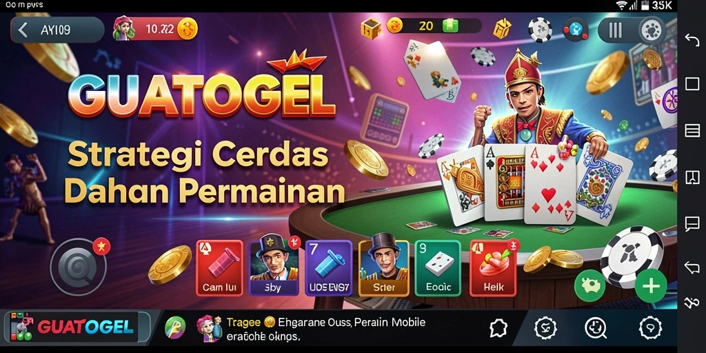 Screenshot menampilkan gameplay seru GUATOGEL dengan strategi yang mendebarkan.