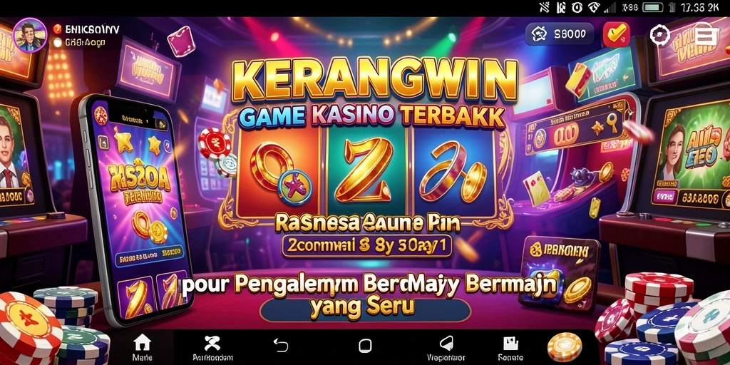 Screenshot KERANGWIN menunjukkan gameplay kasino yang menarik dan mengasyikkan.
