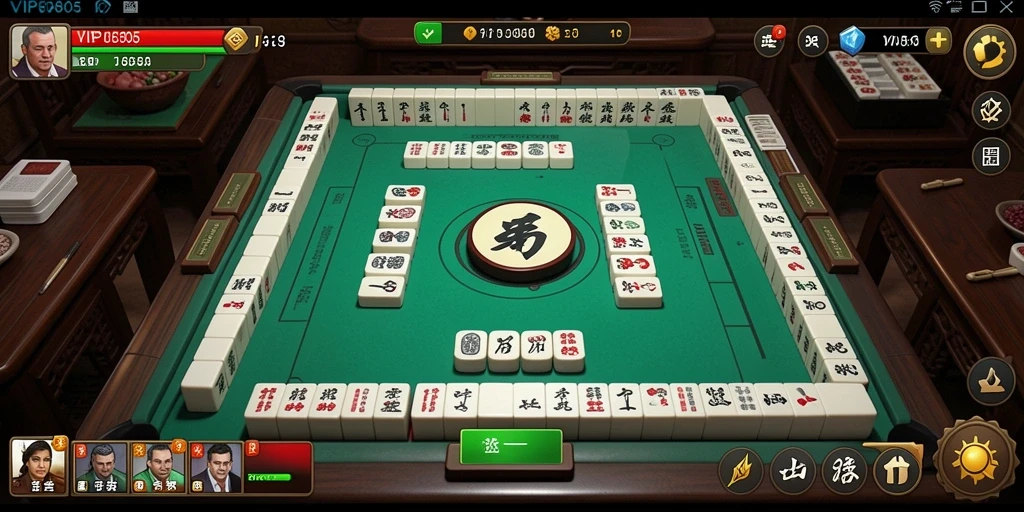 Gameplay Mahjong seru dan menantang di VIP805.