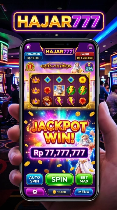 Beragam kategori aplikasi yang tersedia di hajar777.